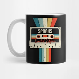 Graphic Sparks Proud Name Cassette Tape Vintage Birthday Gifts Mug